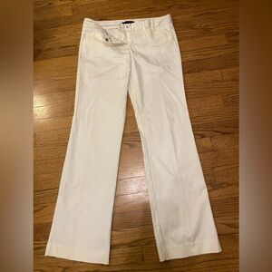 The Limited Cream Stretch Trousers